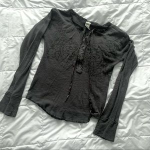 Free people  long sleeve woman’s shirt